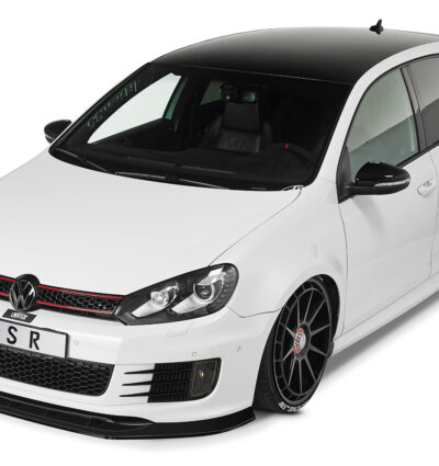 Lame de parechoc avant pour VW Golf VI GTI Edition 35 (05/2011-11/2012) - Fabriqué en ABS (6 finitions au choix)