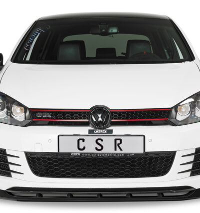 Lame de parechoc avant pour VW Golf VI GTI Edition 35 (05/2011-11/2012) - Fabriqué en ABS (6 finitions au choix)