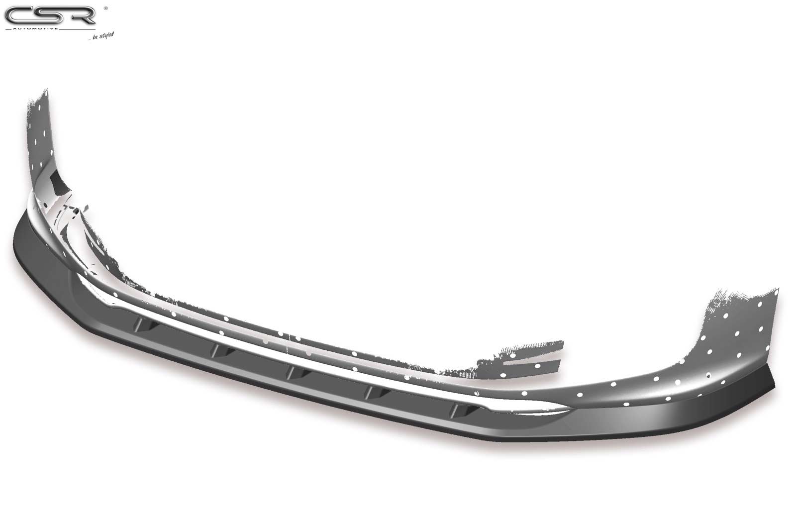 Lame de parechoc avant pour VW Golf VI GTI Edition 35 (05/2011-11/2012) - Fabriqué en ABS (6 finitions au choix)