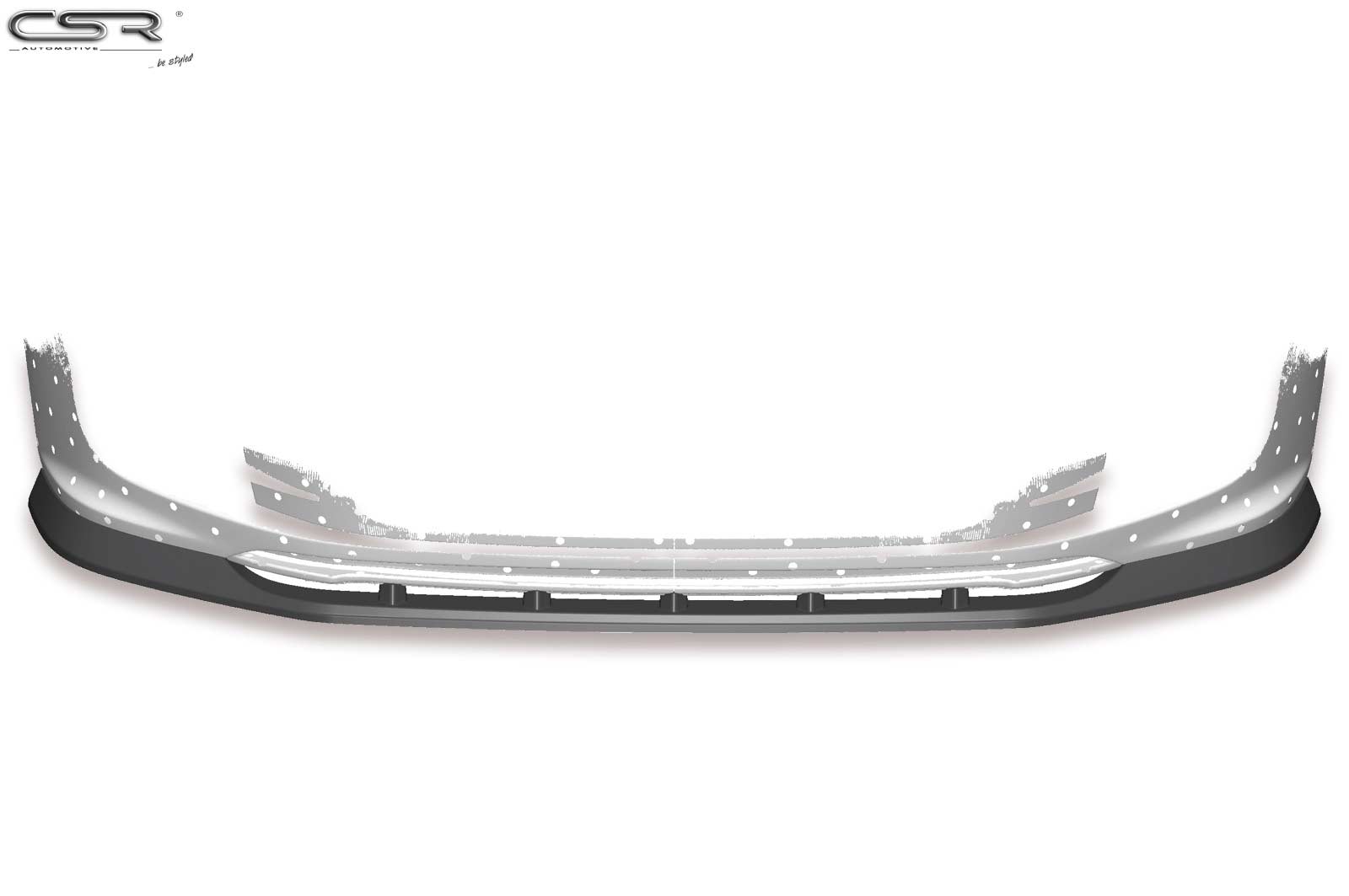 Lame de parechoc avant pour VW Golf VI GTI Edition 35 (05/2011-11/2012) - Fabriqué en ABS (6 finitions au choix)