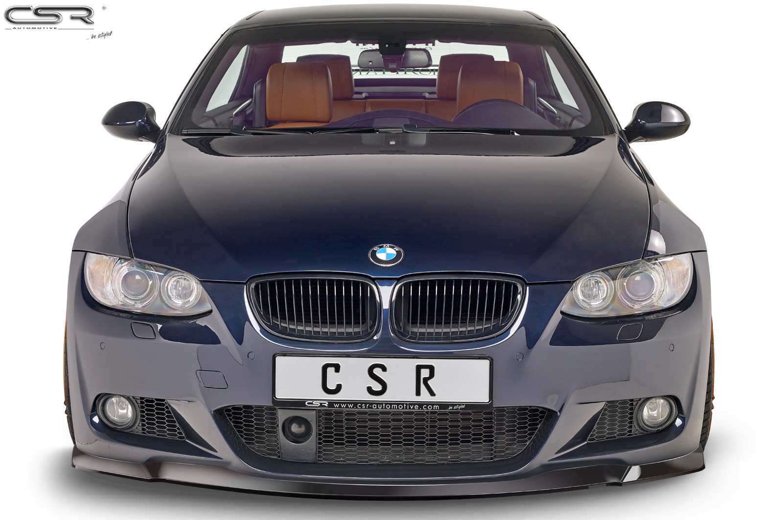 Lame de parechoc avant pour BMW Série 3 E92 / E93 Pack M (préfacelift) (06/2006-03/2010) - Fabriqué en ABS (6 finitions au choix)