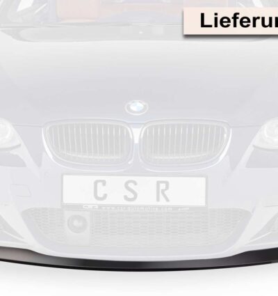 Lame de parechoc avant pour BMW Série 3 E92 / E93 Pack M (préfacelift) (06/2006-03/2010) - Fabriqué en ABS (6 finitions au choix)