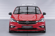Lame de parechoc avant pour Opel Astra K hatchback / Sportstourer (préfacelift) (2015-2019) - Fabriqué en ABS (6 finitions au choix)