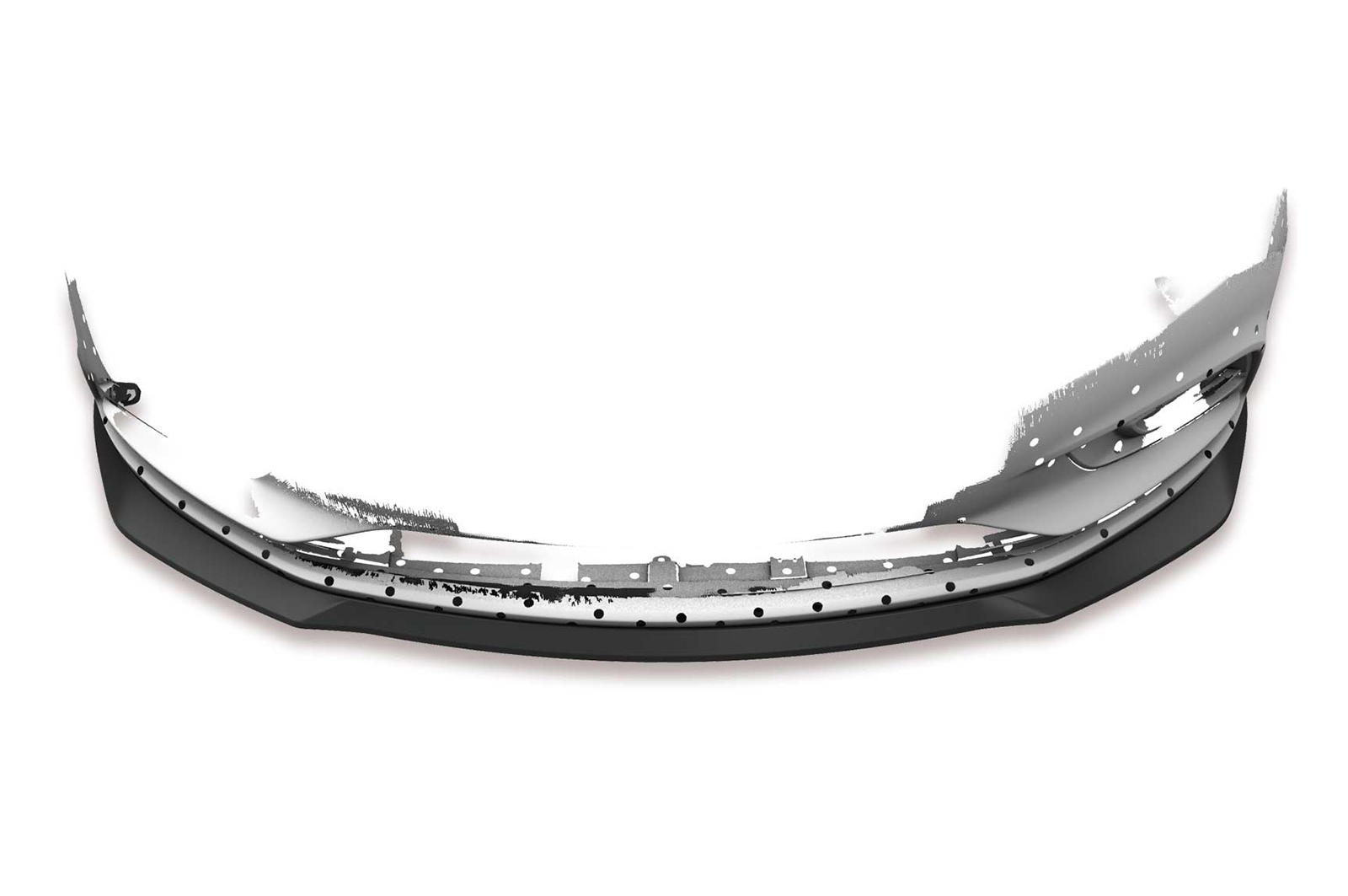 Lame de parechoc avant pour Opel Astra K hatchback / Sportstourer (préfacelift) (2015-2019) - Fabriqué en ABS (6 finitions au choix)