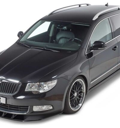 Lame de parechoc avant pour Skoda Superb II préfacelift (2008-06/2013) - Fabriqué en ABS (6 finitions au choix)