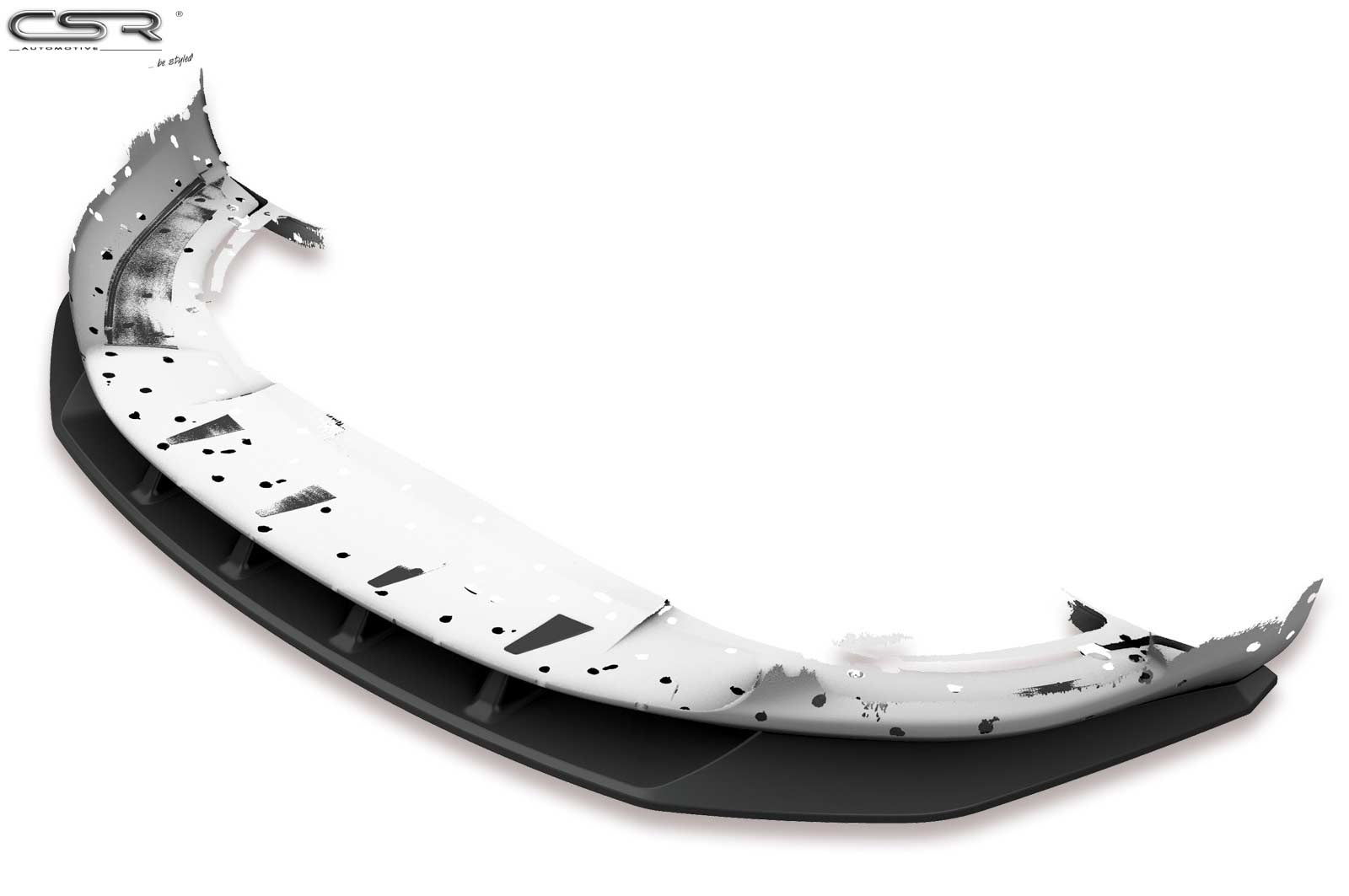 Lame de parechoc avant pour Skoda Superb II préfacelift (2008-06/2013) - Fabriqué en ABS (6 finitions au choix)