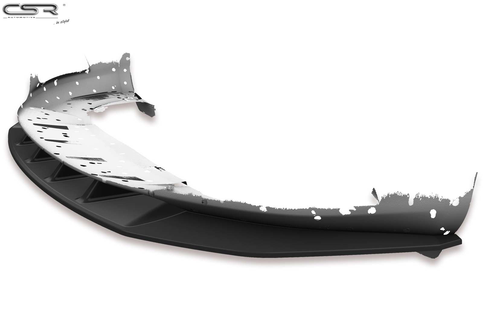 Lame de parechoc avant pour Skoda Superb II préfacelift (2008-06/2013) - Fabriqué en ABS (6 finitions au choix)