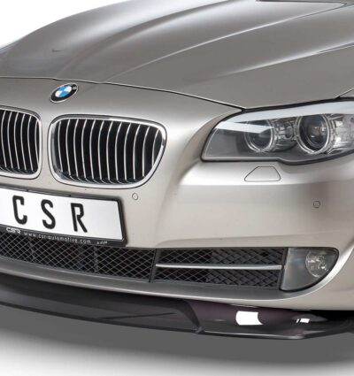 Lame de parechoc avant pour BMW Série 5 F10 / F11 berline / break (01/2010-07/2013) - Fabriqué en ABS (6 finitions au choix)
