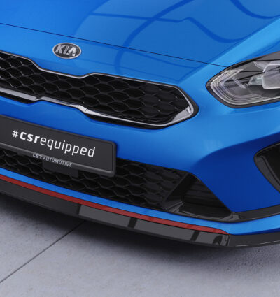 Lame de parechoc avant pour Kia Ceed (CD) GT (depuis 2018) - Fabriqué en ABS (6 finitions au choix)