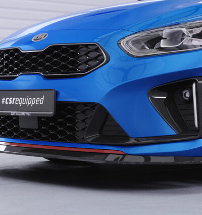 Lame de parechoc avant pour Kia Ceed (CD) GT (depuis 2018) - Fabriqué en ABS (6 finitions au choix)