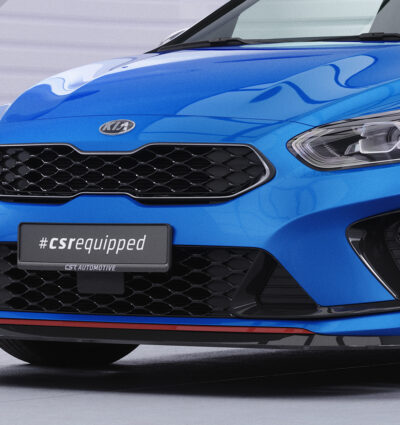 Lame de parechoc avant pour Kia Ceed (CD) GT (depuis 2018) - Fabriqué en ABS (6 finitions au choix)