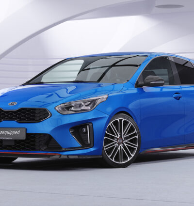 Lame de parechoc avant pour Kia Ceed (CD) GT (depuis 2018) - Fabriqué en ABS (6 finitions au choix)