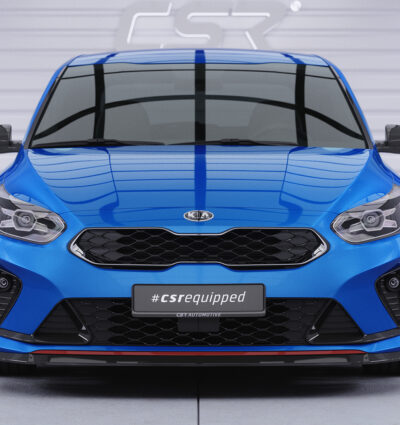 Lame de parechoc avant pour Kia Ceed (CD) GT (depuis 2018) - Fabriqué en ABS (6 finitions au choix)