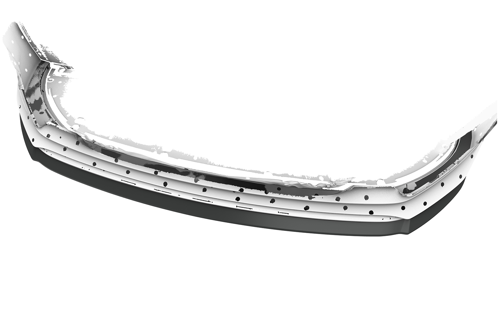 Lame de parechoc avant pour Kia Ceed (CD) GT (depuis 2018) - Fabriqué en ABS (6 finitions au choix)