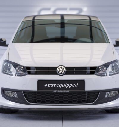 Lame de parechoc avant pour VW Polo V (Typ 6R) finition de base (préfacelift) (2009-2014) - Fabriqué en ABS (6 finitions au choix)