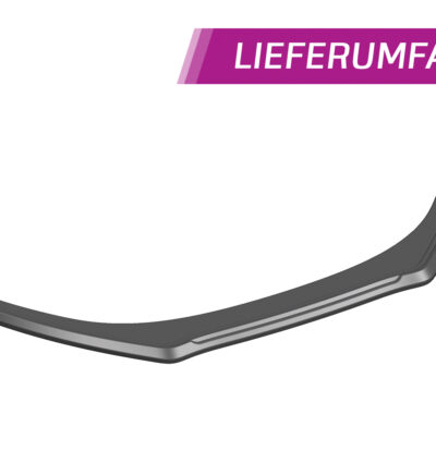 Lame de parechoc avant pour VW Polo V (Typ 6R) finition de base (préfacelift) (2009-2014) - Fabriqué en ABS (6 finitions au choix)
