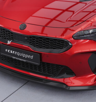 Lame de parechoc avant pour Kia Stinger GT (depuis 2017) - Fabriqué en ABS (6 finitions au choix)