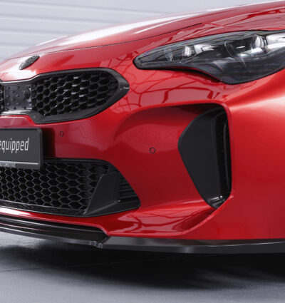 Lame de parechoc avant pour Kia Stinger GT (depuis 2017) - Fabriqué en ABS (6 finitions au choix)