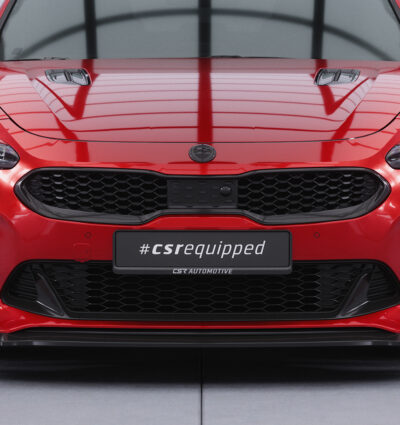 Lame de parechoc avant pour Kia Stinger GT (depuis 2017) - Fabriqué en ABS (6 finitions au choix)