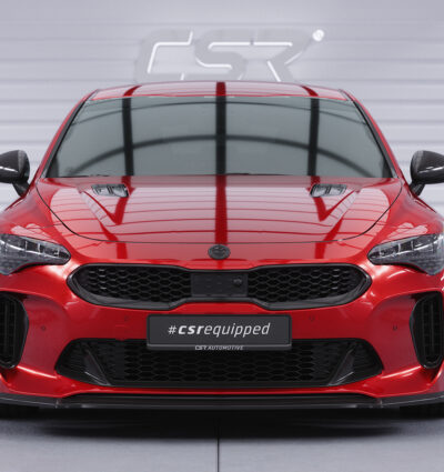 Lame de parechoc avant pour Kia Stinger GT (depuis 2017) - Fabriqué en ABS (6 finitions au choix)