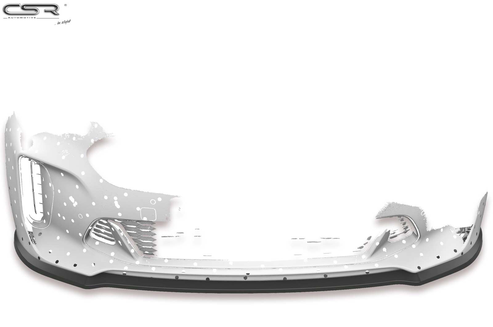 Lame de parechoc avant pour Kia Stinger GT (depuis 2017) - Fabriqué en ABS (6 finitions au choix)