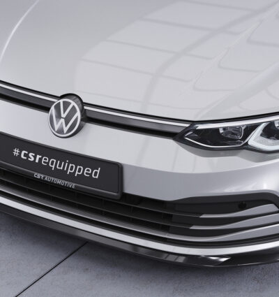 Lame de parechoc avant pour VW Golf 8 (Typ CD) finition de base (depuis 12/2019) - Fabriqué en ABS (6 finitions au choix)