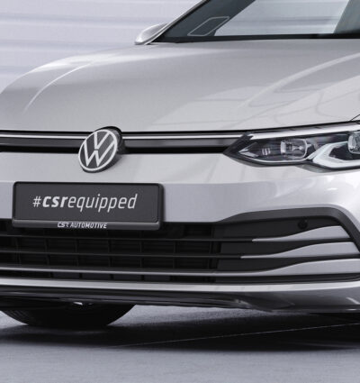 Lame de parechoc avant pour VW Golf 8 (Typ CD) finition de base (depuis 12/2019) - Fabriqué en ABS (6 finitions au choix)