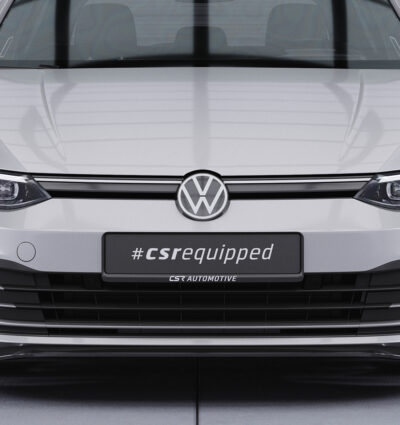 Lame de parechoc avant pour VW Golf 8 (Typ CD) finition de base (depuis 12/2019) - Fabriqué en ABS (6 finitions au choix)