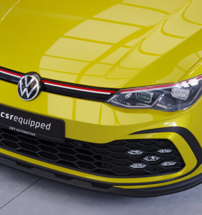 Lame de parechoc avant pour VW Golf 8 (Typ CD) GTI / GTD / GTE et R-Line (depuis 12/2019) - Fabriqué en ABS (6 finitions au choix)