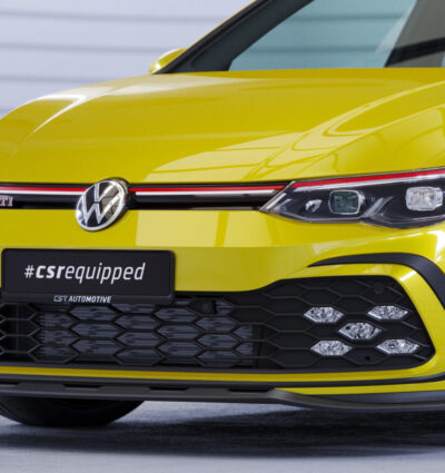 Lame de parechoc avant pour VW Golf 8 (Typ CD) GTI / GTD / GTE et R-Line (depuis 12/2019) - Fabriqué en ABS (6 finitions au choix)