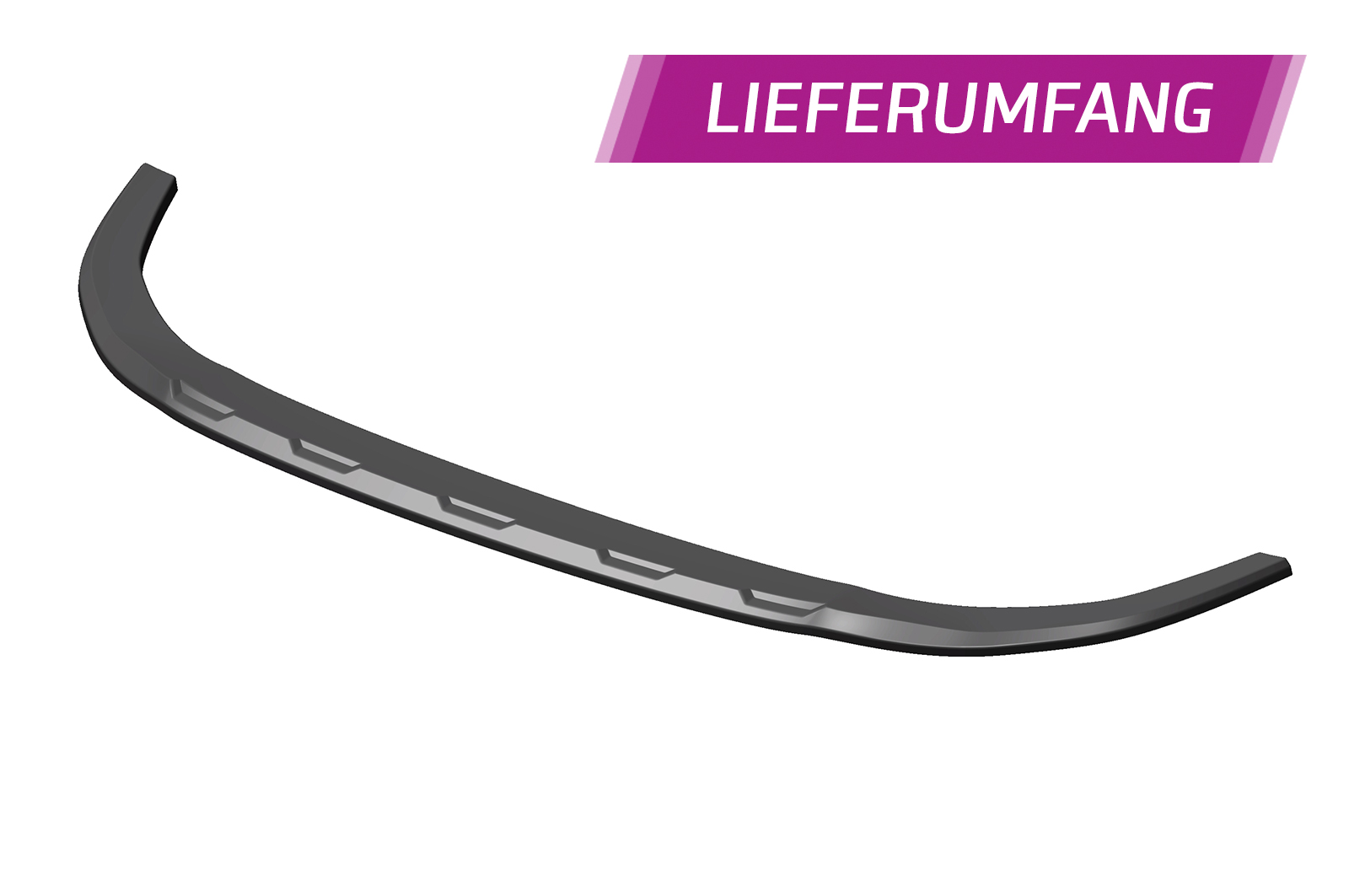 Lame de parechoc avant pour VW Golf 8 (Typ CD) GTI / GTD / GTE et R-Line (depuis 12/2019) - Fabriqué en ABS (6 finitions au choix)