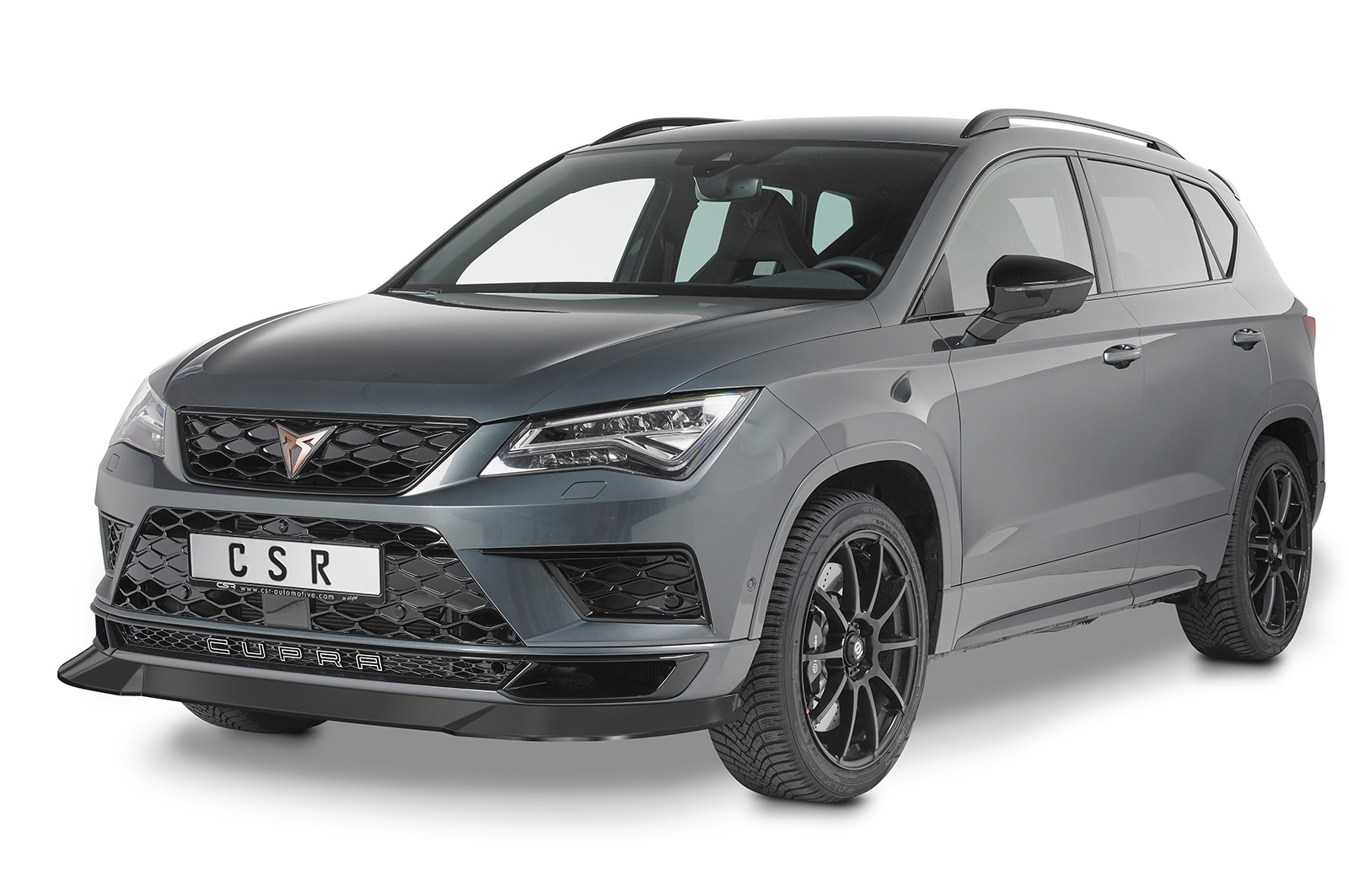 Lame de parechoc avant pour Cupra Ateca toutes carrosseries (préfacelift) (12/2018-11/2020) - Fabriqué en ABS (6 finitions au choix)