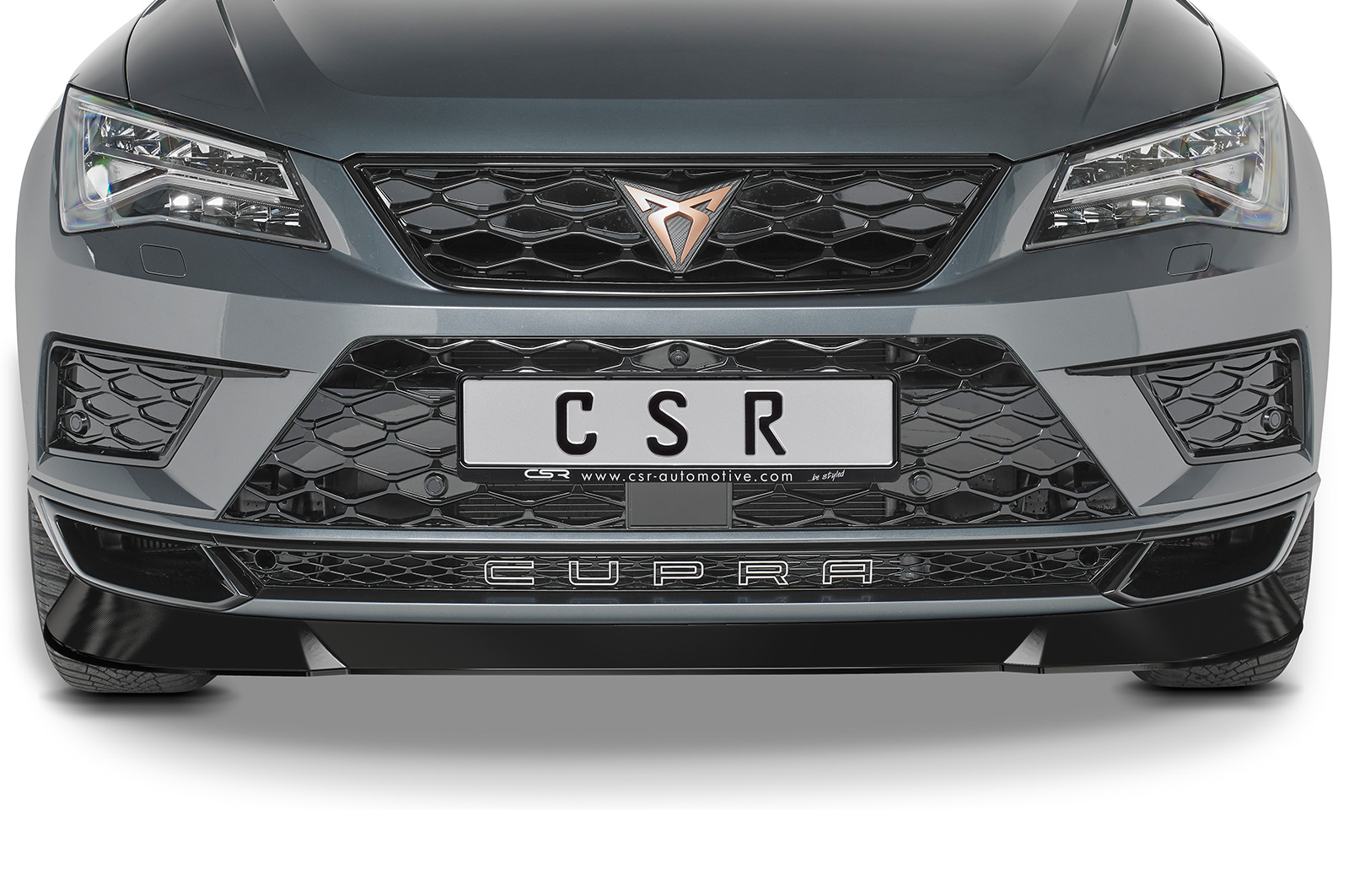 Lame de parechoc avant pour Cupra Ateca toutes carrosseries (préfacelift) (12/2018-11/2020) - Fabriqué en ABS (6 finitions au choix)