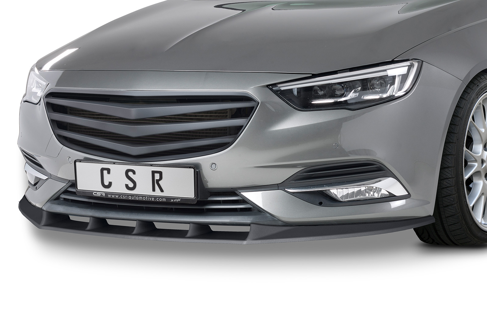 Lame de parechoc avant pour Opel Insignia B finition de base (préfacelift) (2017-2020) - Fabriqué en ABS (6 finitions au choix)