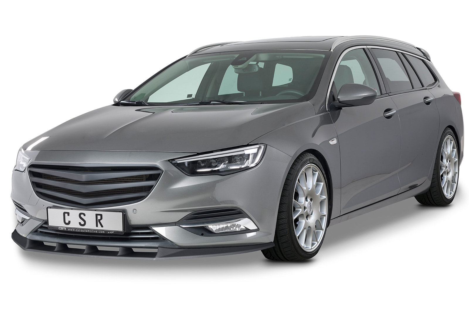 Lame de parechoc avant pour Opel Insignia B finition de base (préfacelift) (2017-2020) - Fabriqué en ABS (6 finitions au choix)