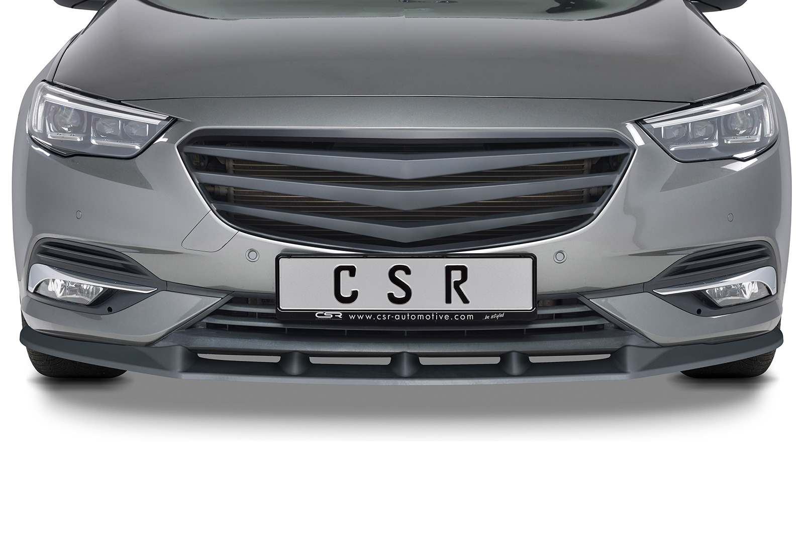 Lame de parechoc avant pour Opel Insignia B finition de base (préfacelift) (2017-2020) - Fabriqué en ABS (6 finitions au choix)