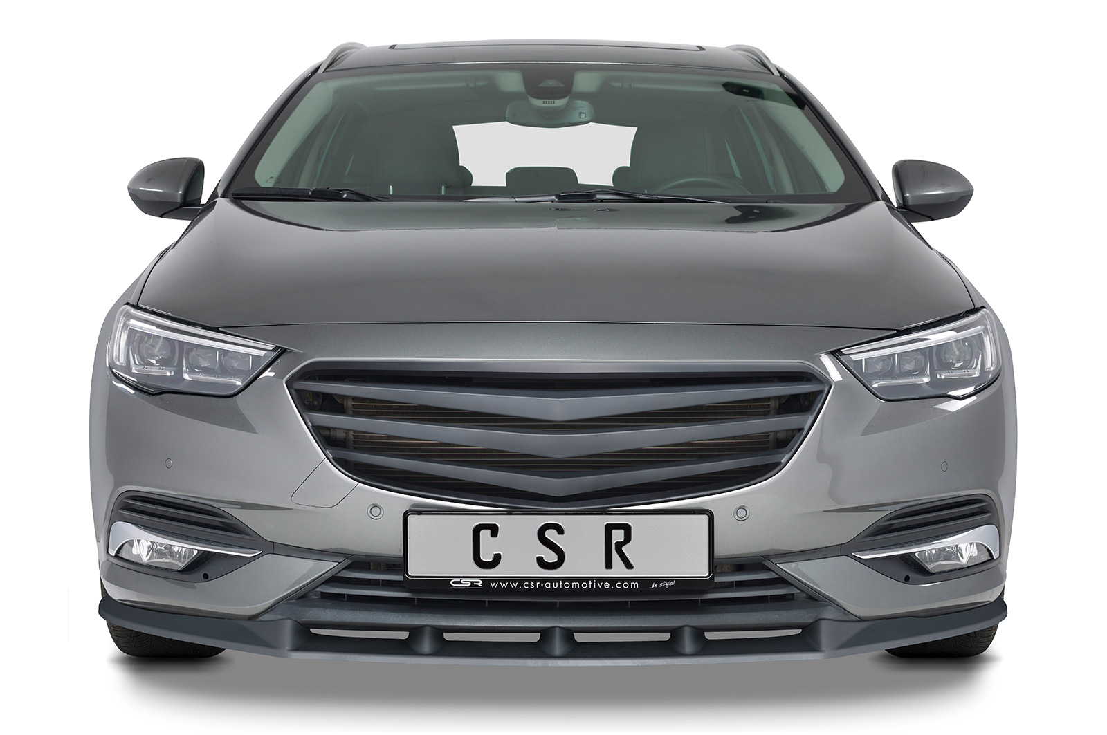 Lame de parechoc avant pour Opel Insignia B finition de base (préfacelift) (2017-2020) - Fabriqué en ABS (6 finitions au choix)