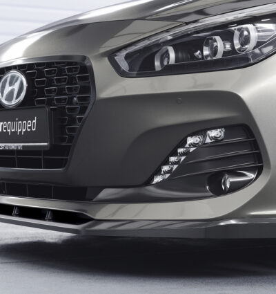 Lame de parechoc avant pour Hyundai I30 (PD) finition de base (kleines facelift / Fastback Front) (2018-05/2020) - Fabriqué en ABS (6 finitions au choix)