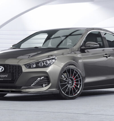 Lame de parechoc avant pour Hyundai I30 (PD) finition de base (kleines facelift / Fastback Front) (2018-05/2020) - Fabriqué en ABS (6 finitions au choix)