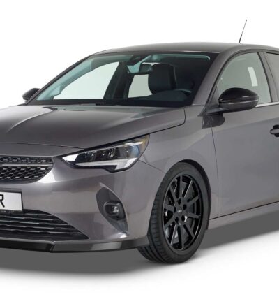 Lame de parechoc avant pour Opel Corsa F finition de base (depuis 07/2019) - Fabriqué en ABS (6 finitions au choix)