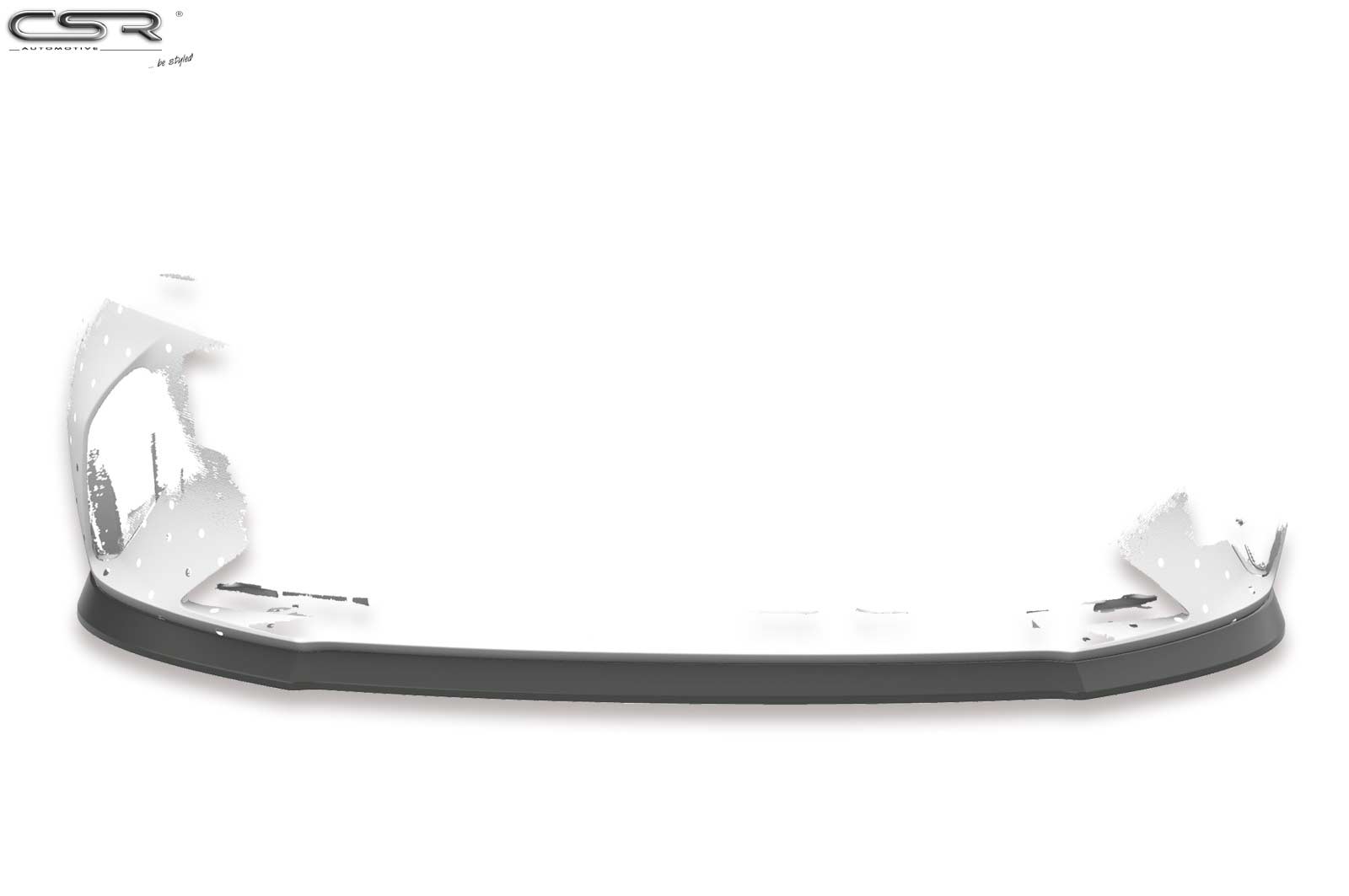 Lame de parechoc avant pour Opel Corsa F finition de base (depuis 07/2019) - Fabriqué en ABS (6 finitions au choix)