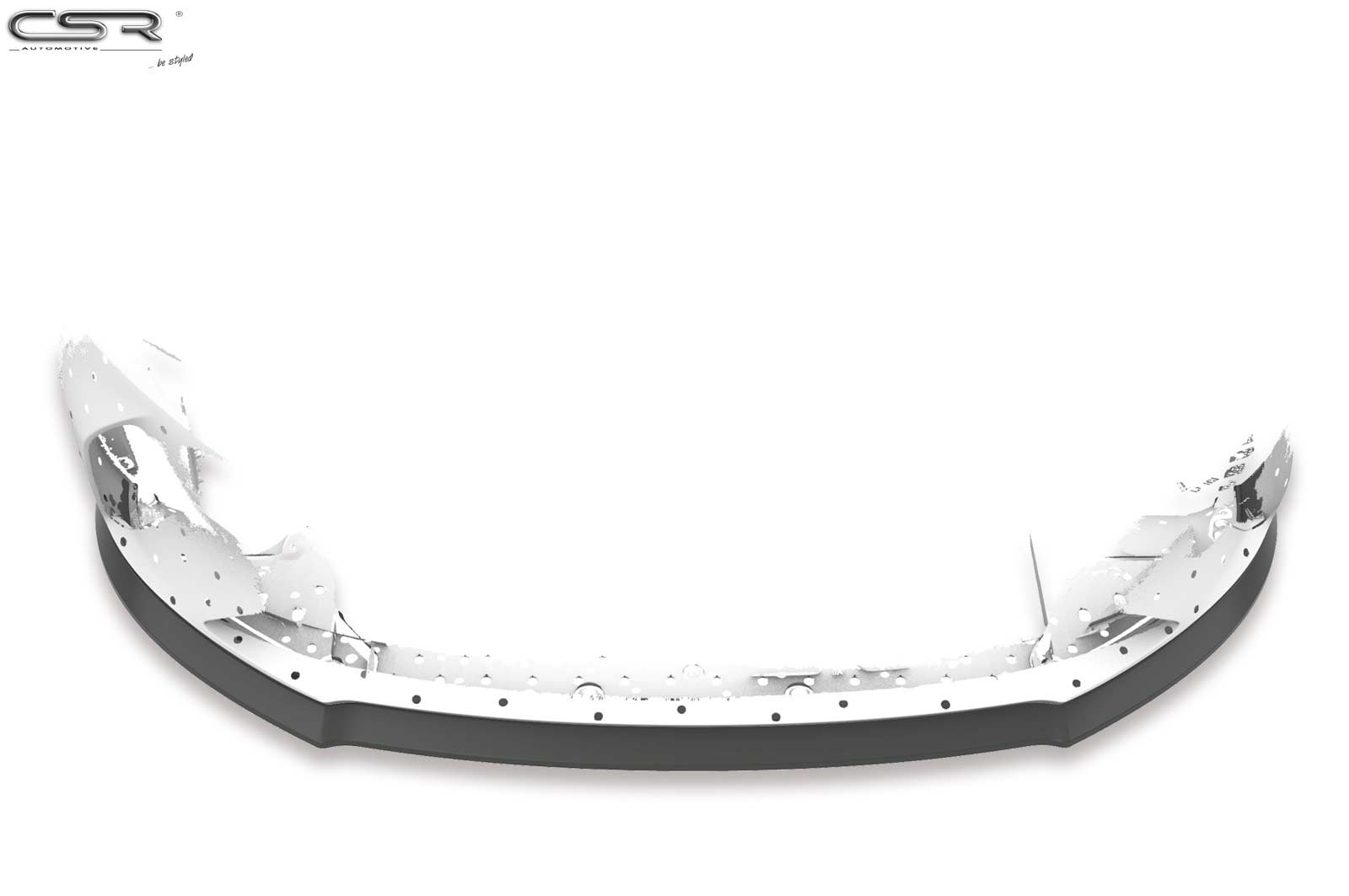 Lame de parechoc avant pour Opel Corsa F finition de base (depuis 07/2019) - Fabriqué en ABS (6 finitions au choix)