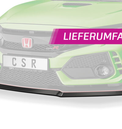 Lame de parechoc avant pour Honda Civic FK8 Type R (depuis 2017) - Fabriqué en ABS (6 finitions au choix)