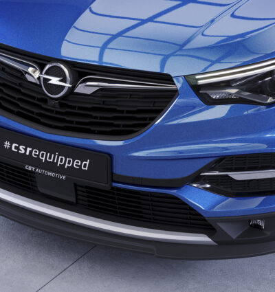 Lame de parechoc avant pour Opel Grandland X toutes carrosseries (depuis 2017) - Fabriqué en ABS (6 finitions au choix)