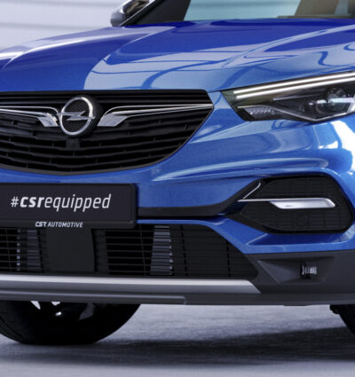 Lame de parechoc avant pour Opel Grandland X toutes carrosseries (depuis 2017) - Fabriqué en ABS (6 finitions au choix)