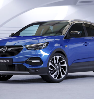 Lame de parechoc avant pour Opel Grandland X toutes carrosseries (depuis 2017) - Fabriqué en ABS (6 finitions au choix)