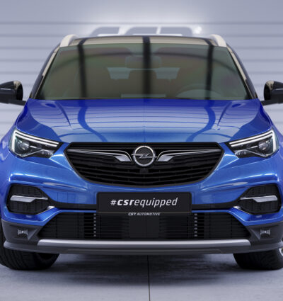 Lame de parechoc avant pour Opel Grandland X toutes carrosseries (depuis 2017) - Fabriqué en ABS (6 finitions au choix)