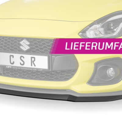 Lame de parechoc avant pour Suzuki Swift 6 (RZ / AZ) Sport (depuis 2018) - Fabriqué en ABS (6 finitions au choix)