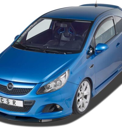 Lame de parechoc avant pour Opel Corsa D OPC (03/2007-10/2014) - Fabriqué en ABS (6 finitions au choix)