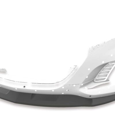 Lame de parechoc avant pour Opel Corsa D OPC (03/2007-10/2014) - Fabriqué en ABS (6 finitions au choix)